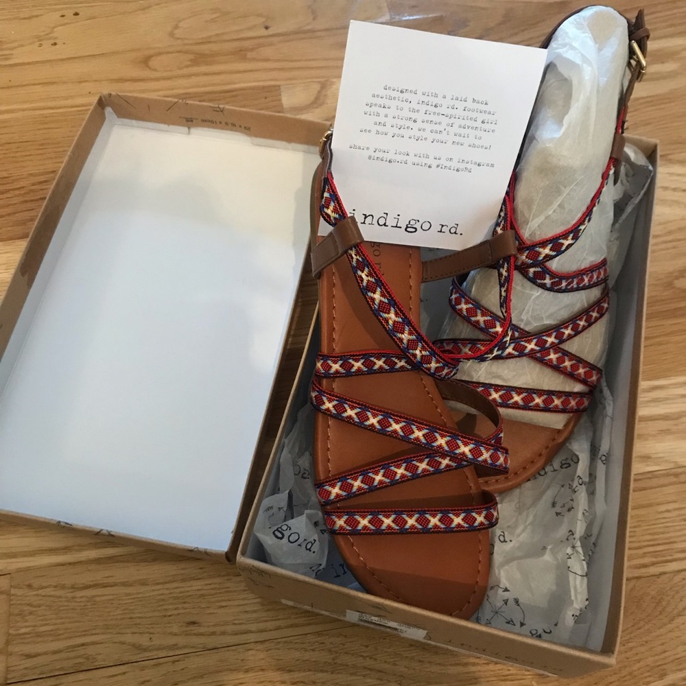 NWB Boho Sandals